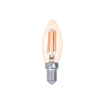 Lâmpada Led Nordecor Filamento Vela C35 4w E14 Bivolt 2400k Branco Quente 1047