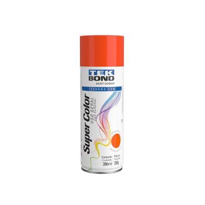 Tinta Aerossol Uso Geral 350ml - Tekbond Laranja