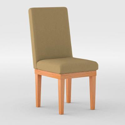 Cadeira Estofada Para Mesa De Jantar capuccino