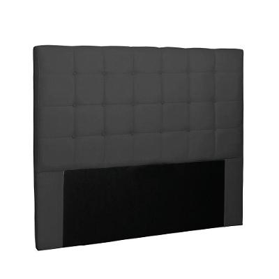 Cabeceira Verona Cama Box Casal 140 Cm Suede Preto