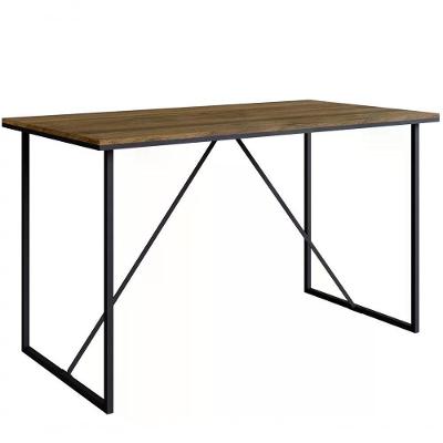 Mesa Office Sw006 Preto Noce Oro Pp Preto Noce Oro