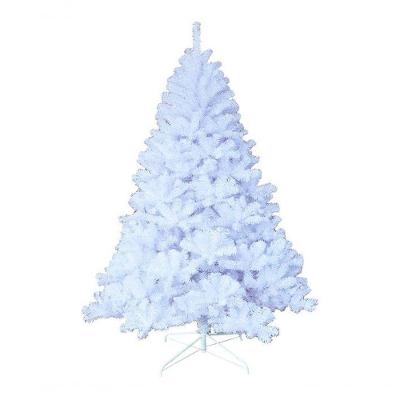 Árvore De Natal Pinheiro Suíço Branco Luxo 346 Galhos 1,50m
