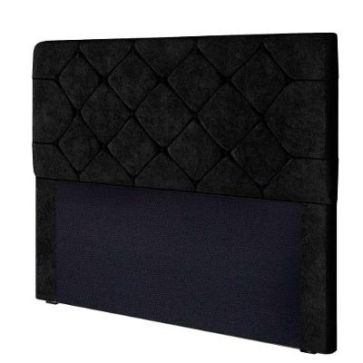 Cabeceira Gabriela 1,40m Para Cama Box Casal Preto