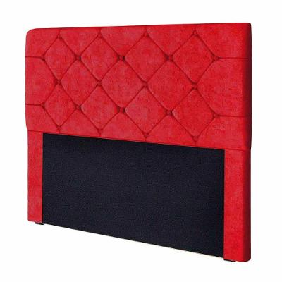 Cabeceira Gabriela 1,95m Para Cama Box King Size Vermelha