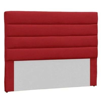 Cabeceira Casal Estofada Berlim Vermelho -m&f Decor