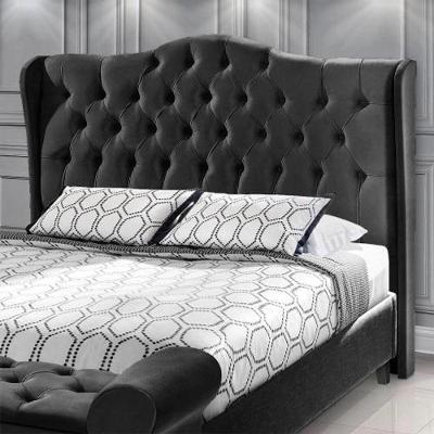 Cabeceira King Estofada Dubai Preto