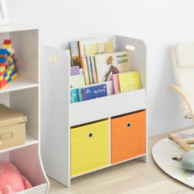 Organizador De Livros Com Nichos Infantil Sol 100% Mdf