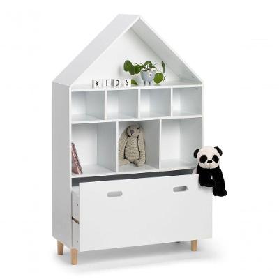 Casinha Organizadora Vilar 100% Mdf (Brinquedos Infantil)