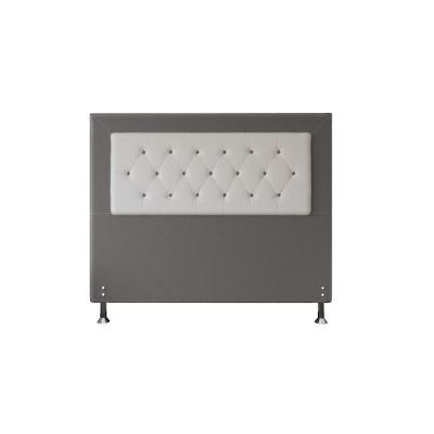 Cabeceira Havana 1,60 Cm Cama Box Queen Suede Cinza