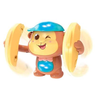 Brinquedo Gira Macaco Com Som E Luz - Dm Toys