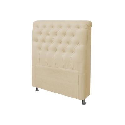 Cabeceira Dama 1,40 Cm Para Cama Box Casal Corino Bege