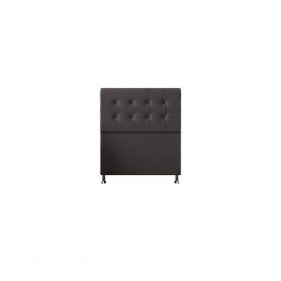 Cabeceira Atenas 90 Cm Cama Box Solteiro Suede Preto