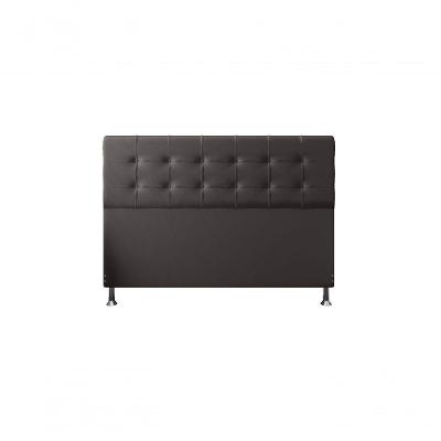 Cabeceira Atenas 1,95 Cm Cama Box King Size Suede Marrom