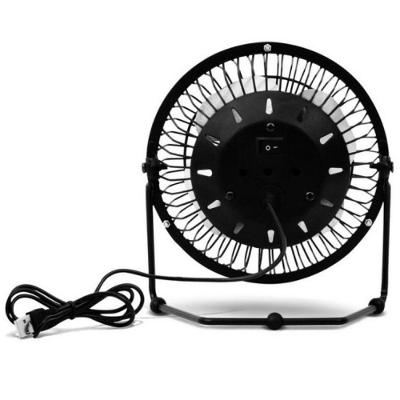 Mini Ventilador Usb Compacto de Mesa para Computador Notebook - Preto