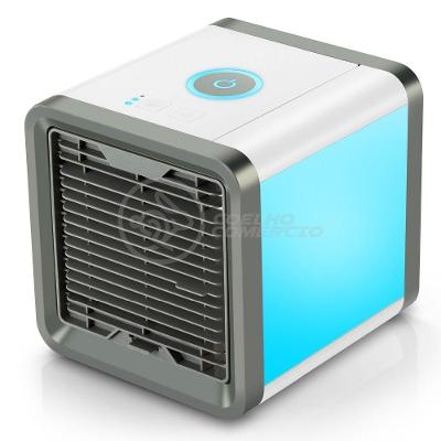Ar Condicionado Portátil Arctic Air Cooler Umidificador Climatizador Luz Led 7 Cores Rgb