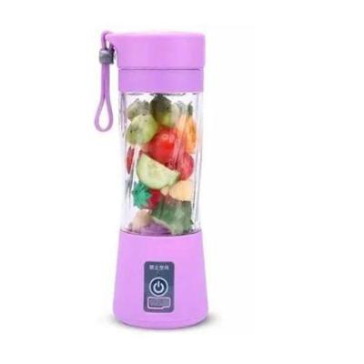 Mini Liquidificador Lavanda Mixer Portatil 380Ml - Roxo
