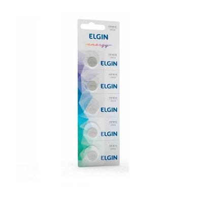5 Baterias Cr1616 Elgin