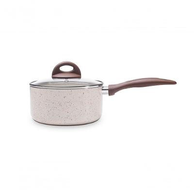 Panela Com Tampa ø18 Ceramic Life Granada Indução - Brinox 18 Cm Vanilla Brinox