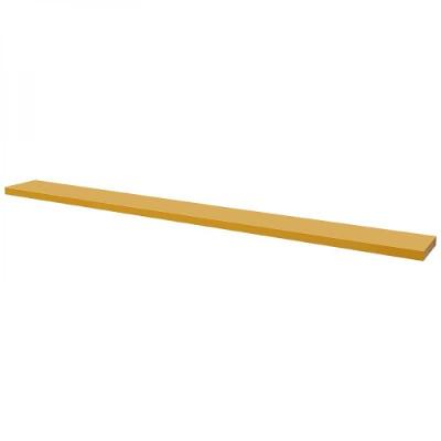 Prateleira 70 X 15cm Amarela Suporte Invisível