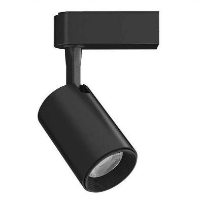Trilho Eletrificado Preto 1 Metro com 4 Spot Led 7w Bivolt