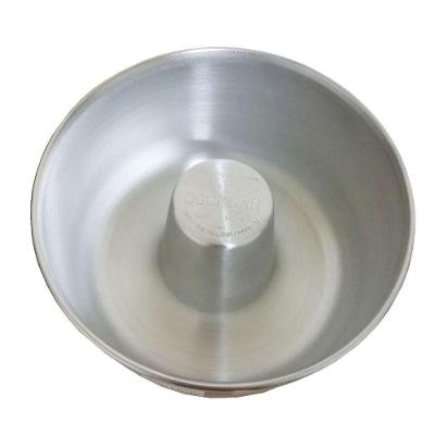 Forma Assadeira De Pudim De Alumínio Grosso 16x8cm Docesar