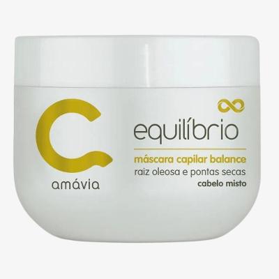 Equilíbrio Máscara Cabelos Mistos Amávia 300g