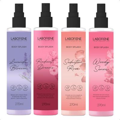 Kit Mix De 04 Body Splash Desodorante Colônia Laborene 270ml