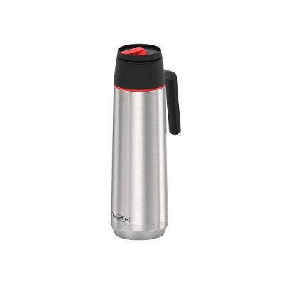 Garrafa Térmica Tramontina Exata 61640400 1l Inox E Preto Inox 61640400