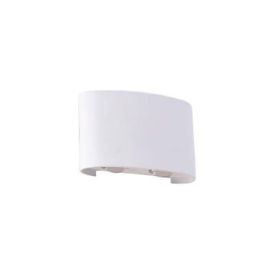 Arandela Nordecor Ranne 12w Led Bivolt Branco 3000k Luz Amarela 2214