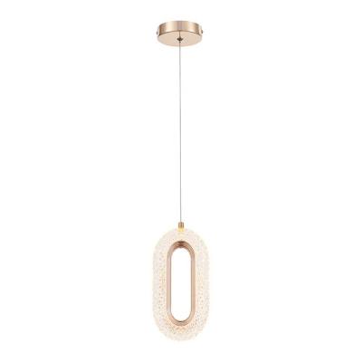 Lustre Pendente Astraled Cetus Pt-9108 Dourado Brilho Led Bivolt Dourado Pt-9108