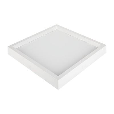 Painel De Led Nordecor Quadrado Kais De Sobrepor Recuado 36w Bivolt Branco 3000k Luz Amarela 4267