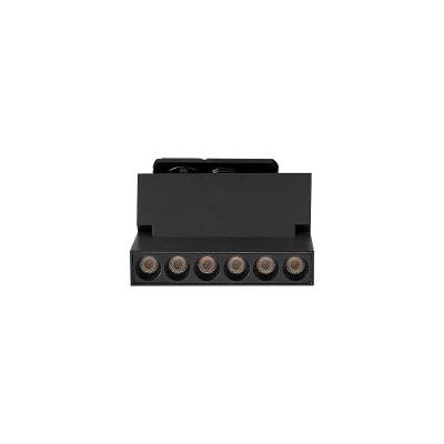 Módulo Led Projetor Para Trilho Nordecor Duli 6w 12cm Alto Irc 90 Bivolt Preto 4000k Luz Neutra 6363