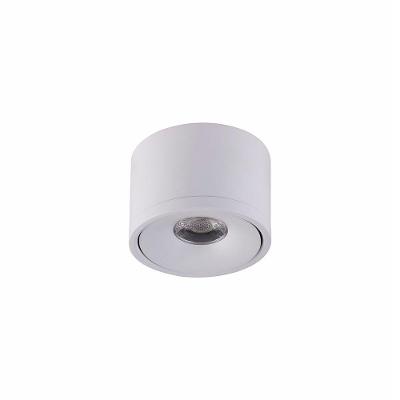 Spot Direcionável De Sobrepor Nordecor Skel Led 7w Bivolt Branco 6316