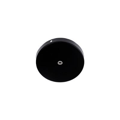 Canopla De Sobrepor Nordecor Para Spot - Pendente 12cm Preta Preto 6207