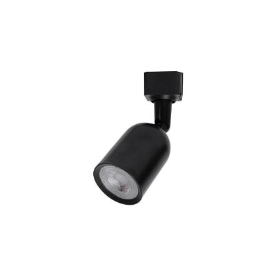 Spot Direcionável Para Trilho Eletrificado Nordecor Basic 7w Bivolt Preto 4000k Luz Neutra 6129