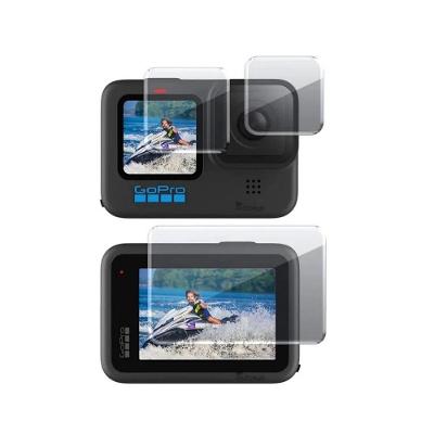 Películas Vidro Lcd Frontal/traseiro E Lente Gopro 9/10/11/12/13