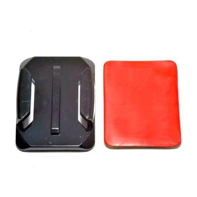 Kit Suportes Base Plano E Curvo Com Adesivos Gopro Sjcam
