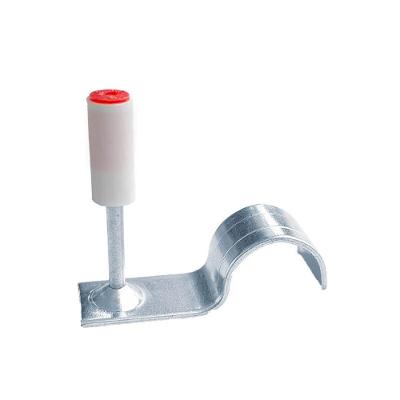 Pacote 100 Grampos Pino Prego Meia Lua 20mm Fixação De Tubos