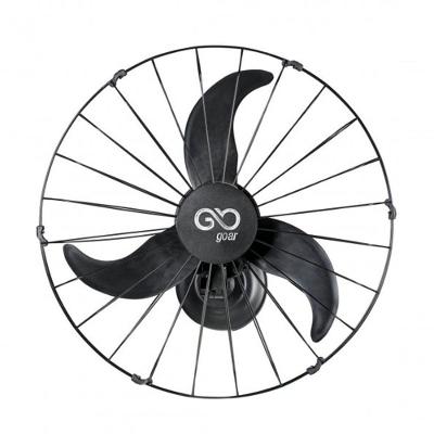 Ventilador de Parede Goar V60 60cm com 3 Pás Preto Monovolt 220V