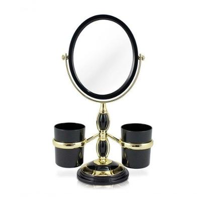 Espelho De Mesa Com Suportes Laterais Jacki Design Preto
