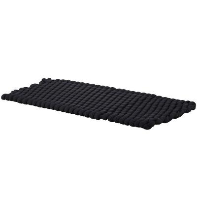 Rede Flutuante Tricô Náutico Pequena Trama Original Preto
