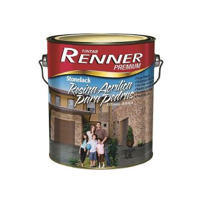 Resina Acrílica Para Pedras Stonelack 3,6 Lts Renner