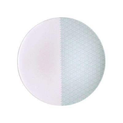 Prato Raso 28cm 96580115 Aquarius Porcelana Estampado Tramontina