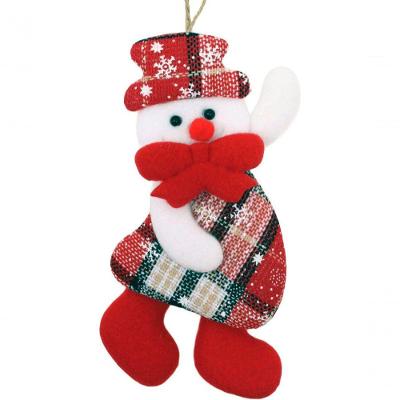 Kit 18 Pendente Natalino Boneco De Neve Rena Papai Noel 18cm