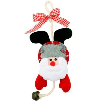 Kit 9 Pendente Natalino Boneco De Neve Papai Noel Rena 18cm