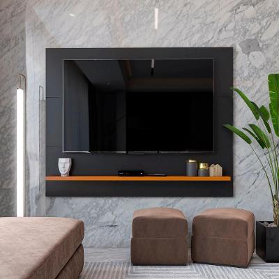 Painel para TV até 50" Astúrias 136cm Preto/Cedro