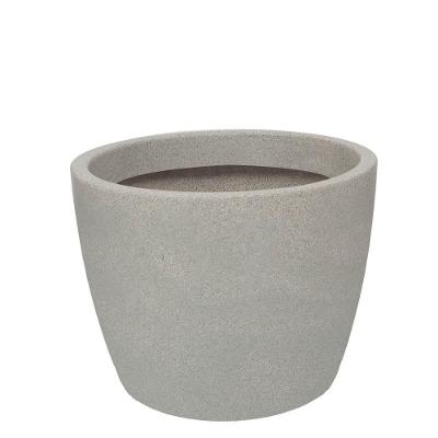 Vaso Malta Redondo 52 X 42 Cm Cor 13 Granito Pedra