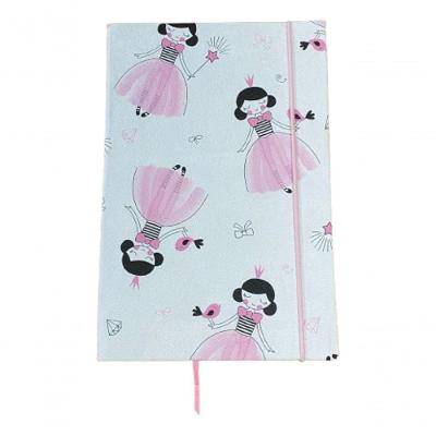 Caderneta 14x21cm Moleskine Almofadada Estampa Bailarina Bailarina Sem Pauta