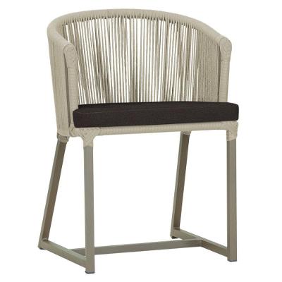 Cadeira De Jantar Noronha Alumínio Fendi E9 Trama Original Rami