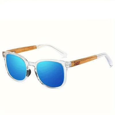 Óculos Esportivos Polarizados Dubery Para Caminhadas, Pesca E Uso Casual Azul E Branco